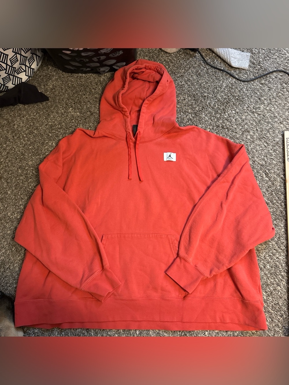 Vintage Women’s Jordan Red/Orange Hoodie